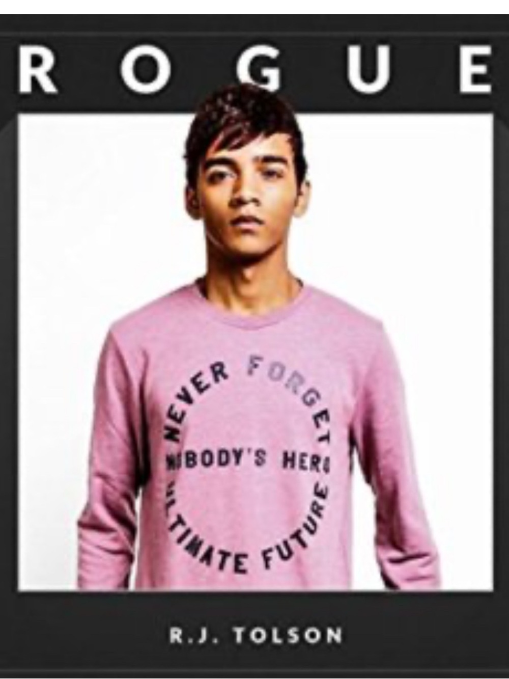 H&M Pink Graphic Sweatshirt